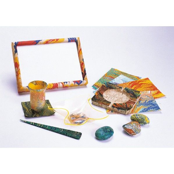 マーブリングデコ 6色セット ベーシックカラー 38218 1個