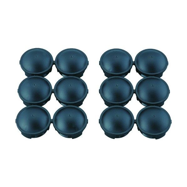 アース ブラックキャップ 31 x 211 x 151 mm 206213 12個