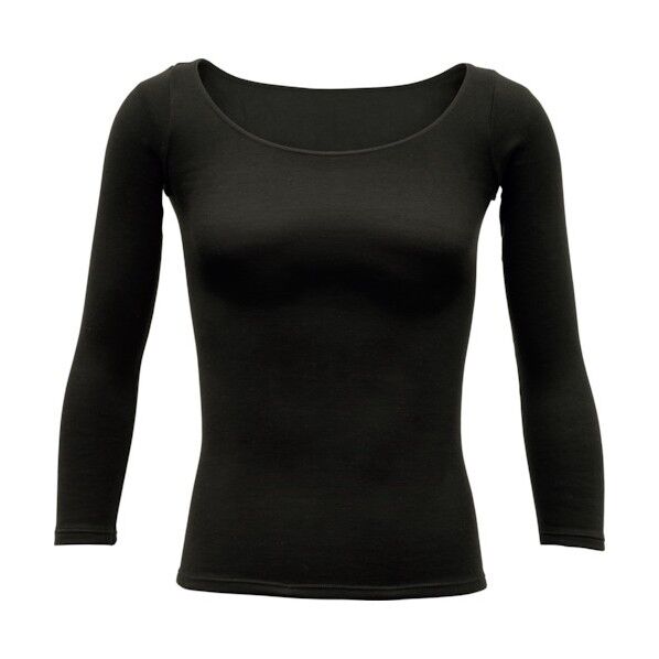 サーモワン ラウンドネック長袖インナー/BLK