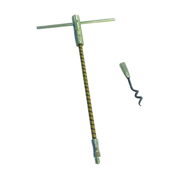 ※法人専用品※パッキン引抜ツール フレキシブルシャフト+コルクスクリュー(小)