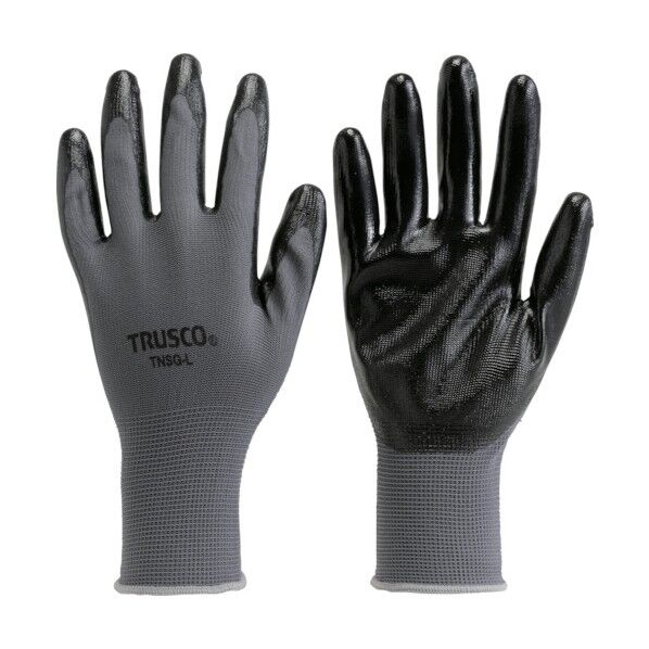 ニトリル背抜き手袋