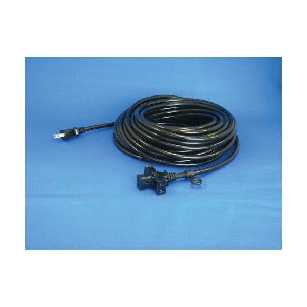 トライアングルマルチタップ20m黒