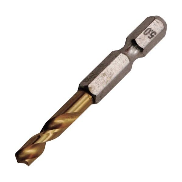 リリーフ 2本組六角軸ショートドリル 5.0mm 26849 1組