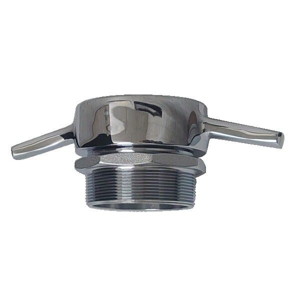 黄銅製 クロムメッキ 採水口媒介 75Ax75A 09SAI7575B 1個