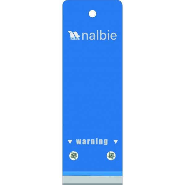 ナルビー 一枚刃ホルダー ブルー W47×H130×D13(mm) AAC-301 1個...