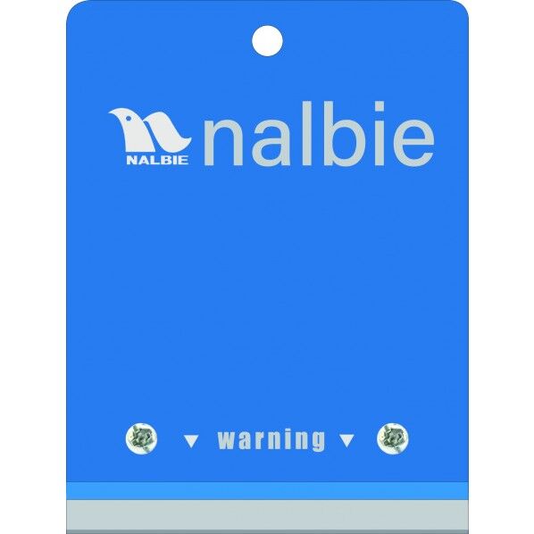 ナルビー 二枚刃ホルダー ブルー W87×H109×D14(mm) AAC-302 1個...