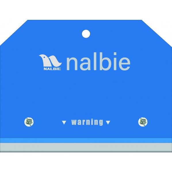 ナルビー 三枚刃ホルダー ブルー W119×H92×D10(mm) AAC-303 1個...