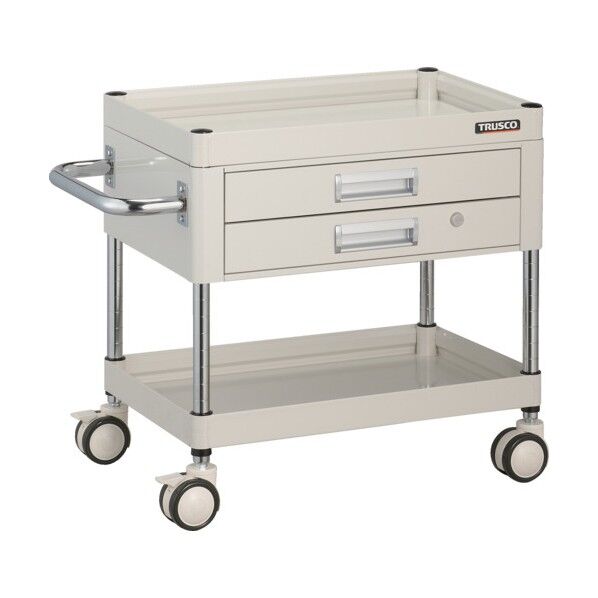 ファルコンワゴン (ウレタン双輪車輪・2段引出し付)