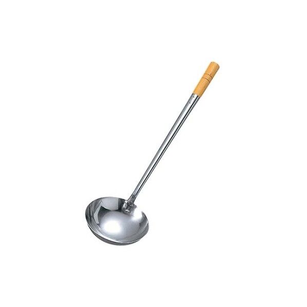 リス 18-0 木柄 中華お玉 ミニ(φ95) 236800 61-6529-85 1点