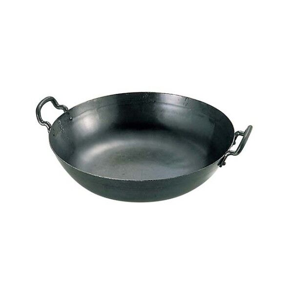 山田 鉄 打出 揚鍋 42cm(板厚1.6mm) 229700 61-6530-87 1点