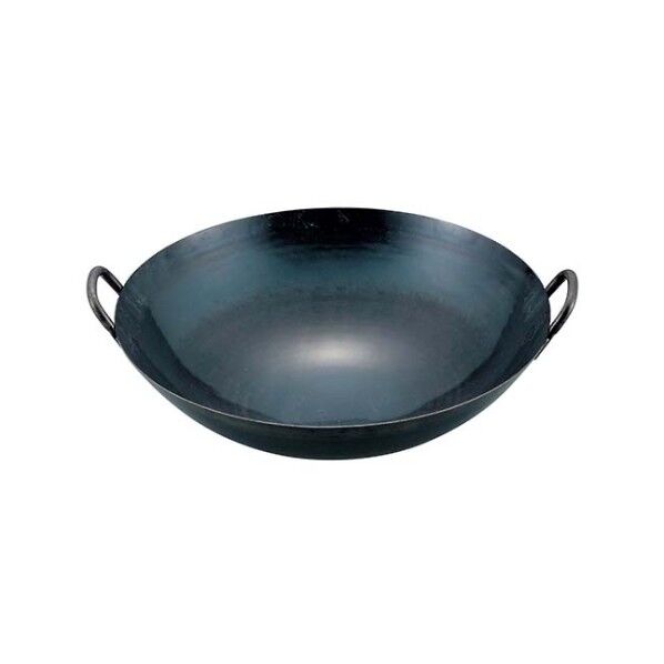 山田 鉄 打出 広東鍋 36cm(取手溶接仕様1.2mm厚) 102600 61-6527-76 1点