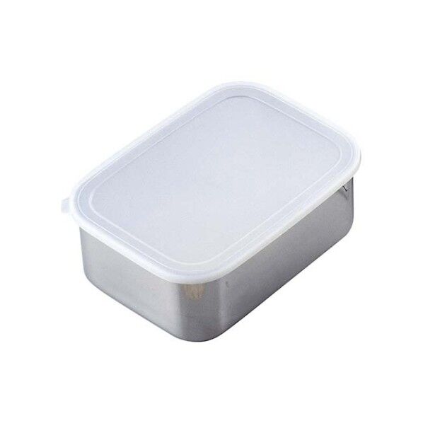 18-8 深型 キッチンバット 密閉蓋付 小(220×170) 337100 61-6569-53 1点