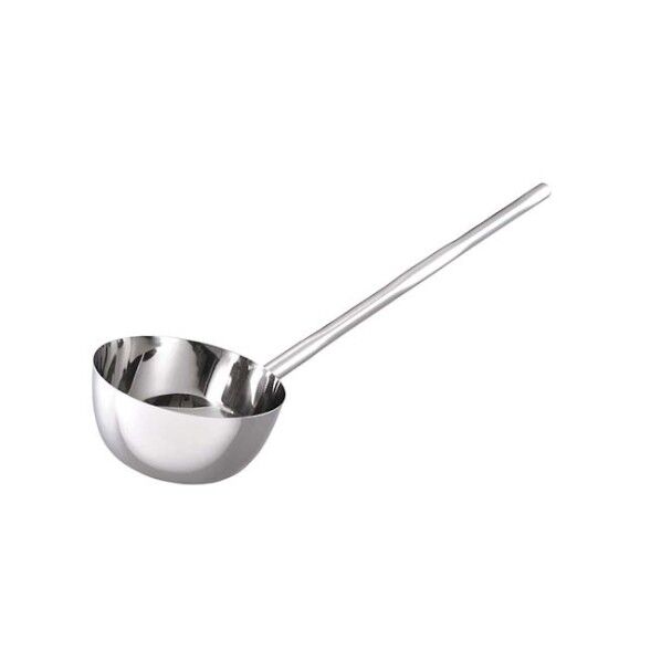 18-8 長柄付ひしゃく楕円グリップ 18cm(1.96L)柄長75cm 6029460 61-6560-38 1点