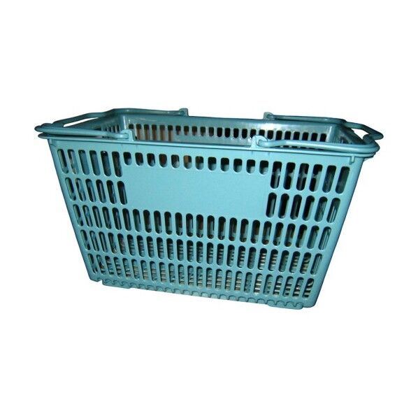 ショッピングバスケット F-101 ブルーグリーン 8070520 61-6567-27 1点