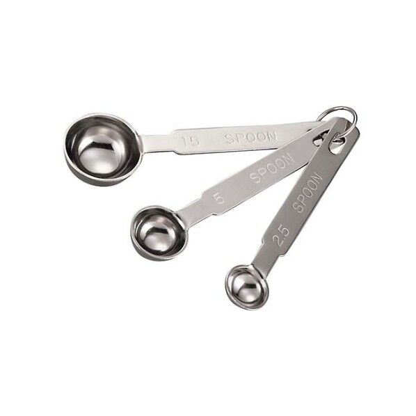 18-8 厚口計量スプーン 3本組 2948520 61-6586-83 1点