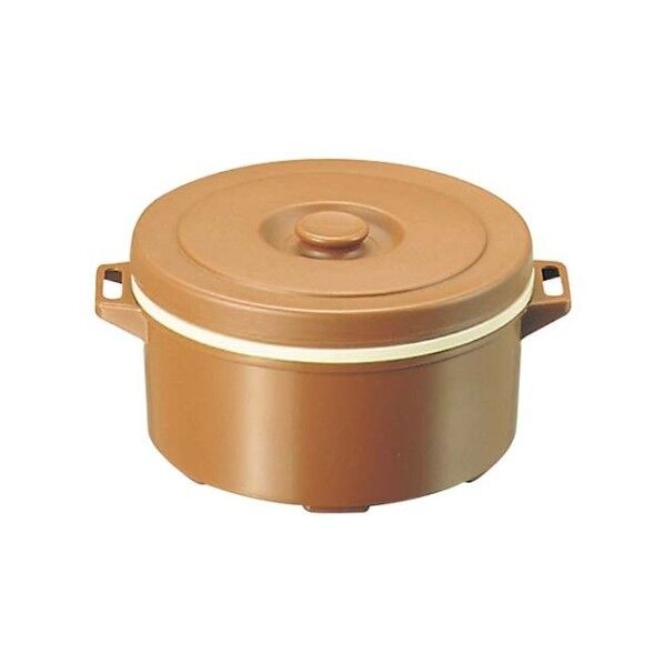 プラスチック 保温食缶 みそ汁用 DF-M2 D/B 822400 小 61-6667-98 1点