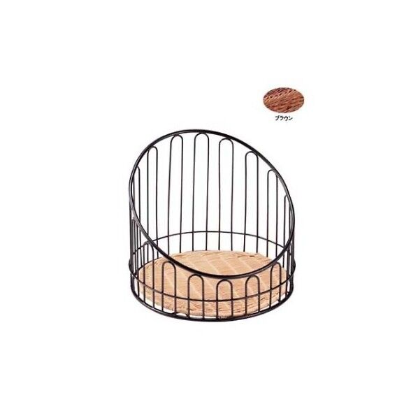 バゲットスタンド丸 DS508 低 φ355×H300 6278930 ブラウン 61-6702-25 1点