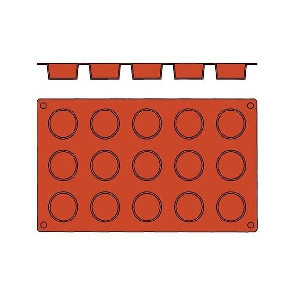 ガストロフレックス 丸平プチフール(1枚)2579.16 7385100 61-6687-96 1点