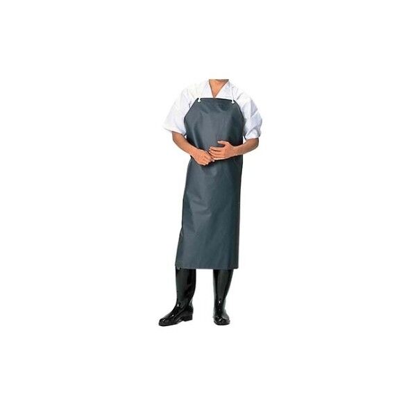 シャバルバ 前掛 胸付 674 LL 紺 1875600 61-6730-01 1点