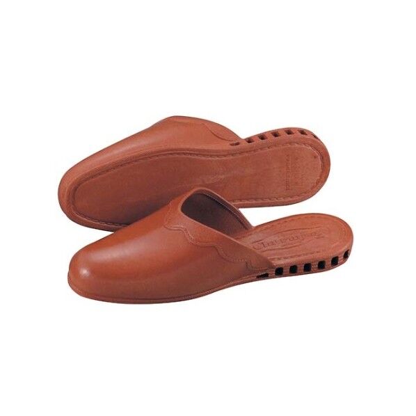 抗菌チャームスリッパ No708 2686400 ブラウン 61-6727-11 1点