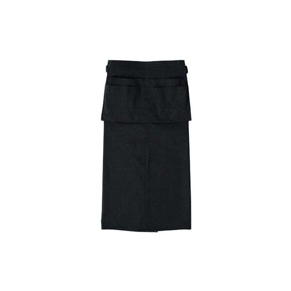 エプロン RT6872-9 ブラック 3703450 61-6733-52 1点