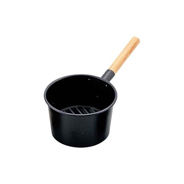 鉄 木柄 火起し 5869800 24cm 61-6705-25 1点