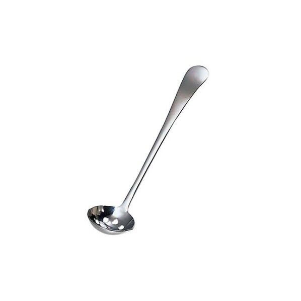 18-8 リプル ピアスト&サービングスプーン 丸 全長185 7444000 61-6764-21 1点