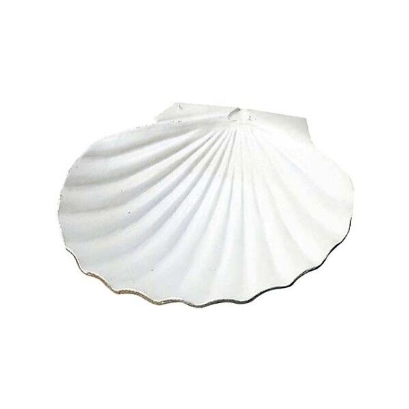 アルミ ホタテ貝皿1693800 大 61-6785-37 1点