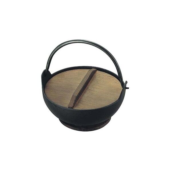 トキワ 鉄 やまが鍋 413 24cm 黒塗り 1669200 61-6783-46 1点