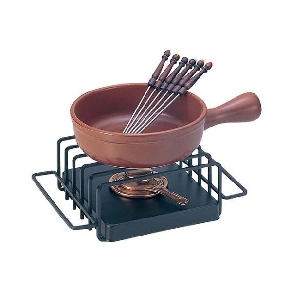 チーズフォンデュセット T-210 陶器鍋付 4393900 61-6791-18 1点