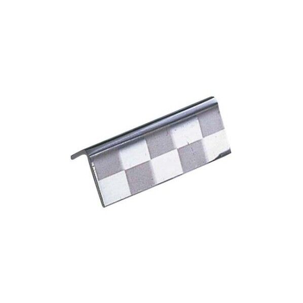 UK 18-8 箸置 三角(市松模様)ステンレス 4361500 61-6768-35 1点