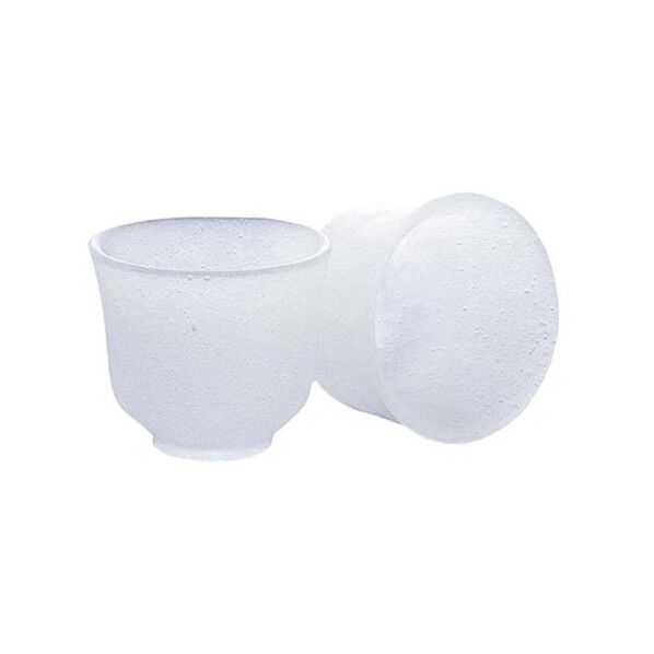 ガラス食器 吹雪 ぐい呑み 355 50cc 7615800 61-6799-71 1点