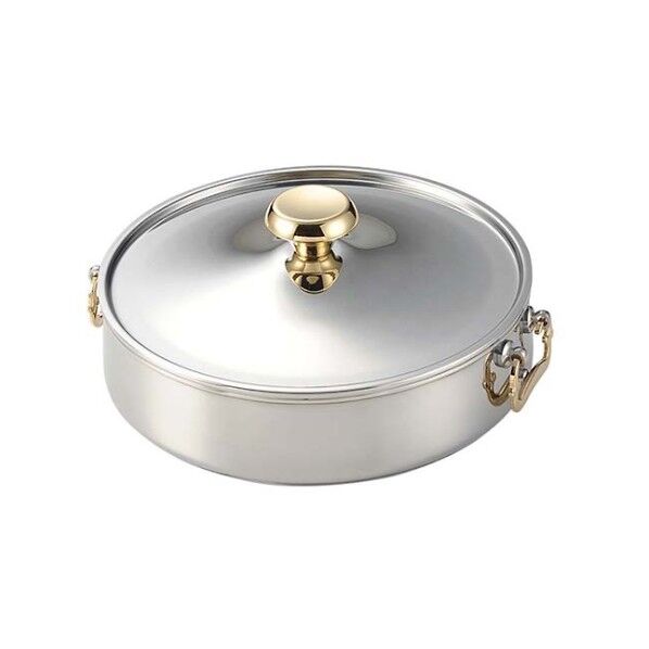 ニュー電磁 ちりしゃぶ鍋 SUS444 7486400 27cm 61-6781-16 1点