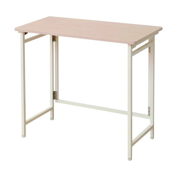 山善 折りたたみデスク_Q2J86 82 x 75 x 7 cm PST-8040(NM/IV) 1個