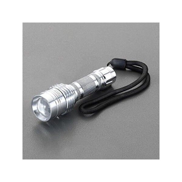 フラッシュライト/LED(シルバー) [単4×1本] EA758RK-62A 64-7914-71 1点