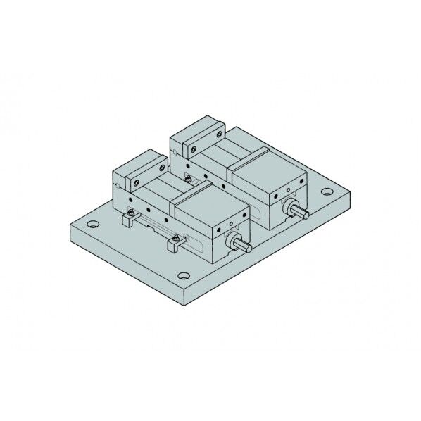 ロックタイトMC精密マシンバイス 多連 LT100MC-2 1点