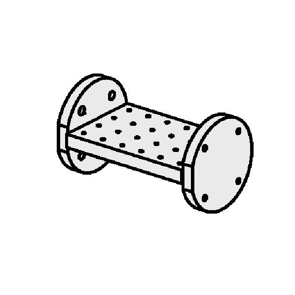 ゆりかごセット センター仕様 タップ穴