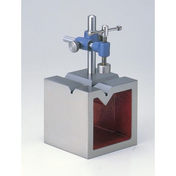 ナベヤ V溝付桝型ブロック AK100 1点...