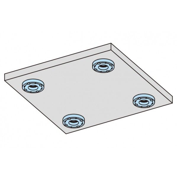 2面イケール用交換プレート フラット TBQS400TS-PL 1点