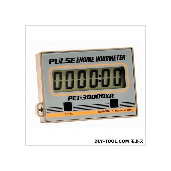 エンジンアワーメーター 44X61X12mm PET-3000DXR 1個入
