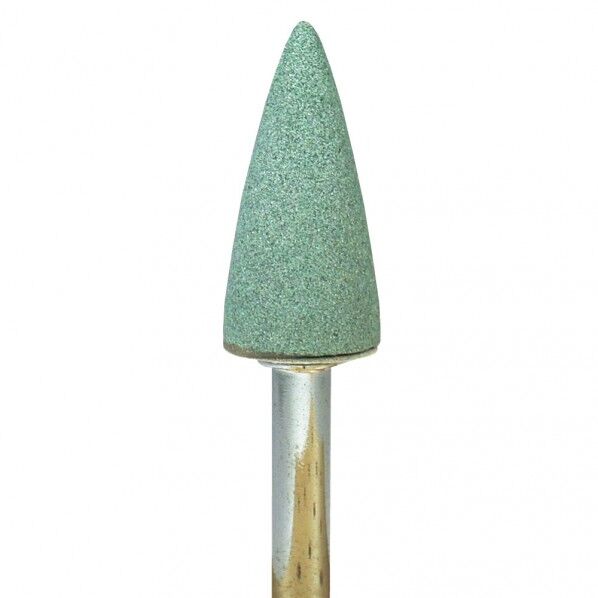 軸付砥石GCトンガリ型 #120 16×32×6mm GC16S 1