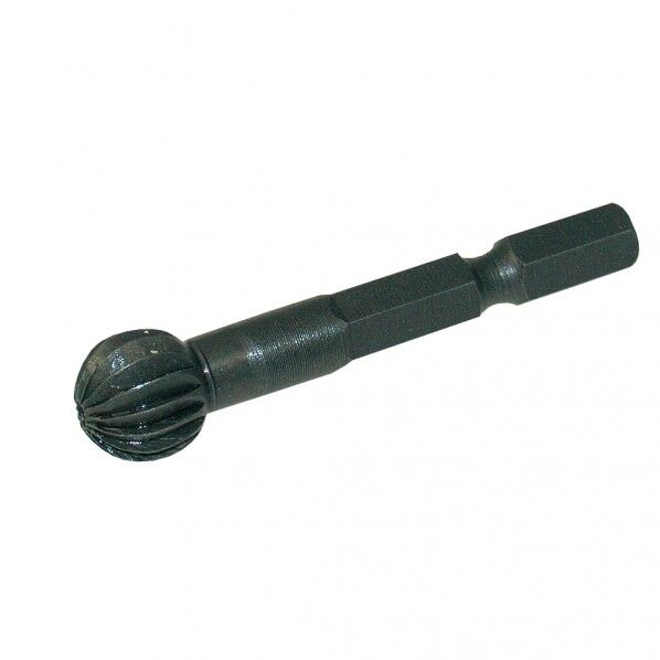 インパクト用ロータリーやすり木工用カッター目球形 12X12X6.35mm KYB10N 1本