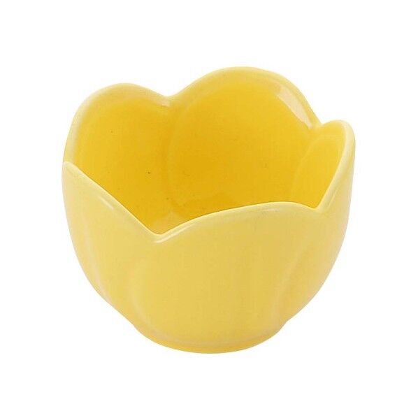 和食器コレクション 黄 梅型小鉢 8181170 63-7196-29 1点