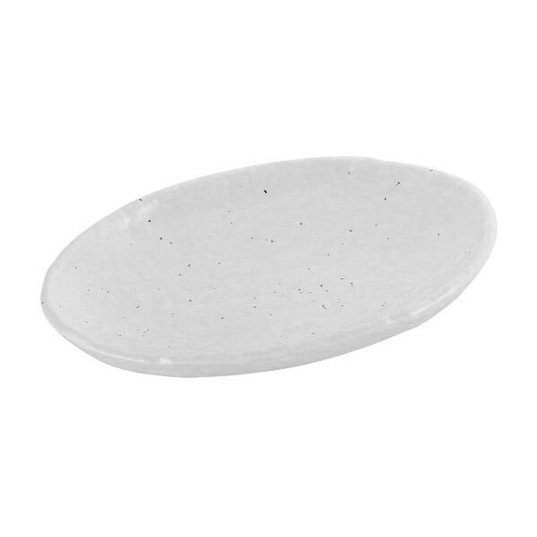 モダンホワイト 小判皿 8180650 63-7197-17 1点