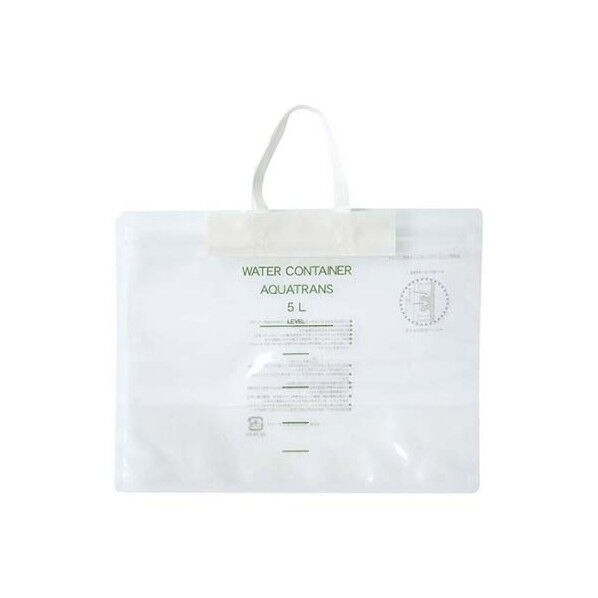 折りたたみバケツ アクアトランス 20520 940200 63-7220-18 1点