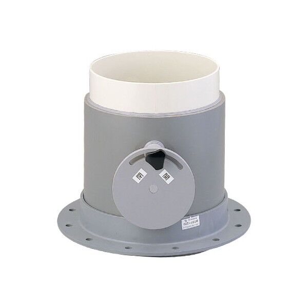 コンパクトドラフト900（スチール製）FUMEHOOD[ACD-VD200]ボリュームダンパー φ200mm 2-8095-12 1