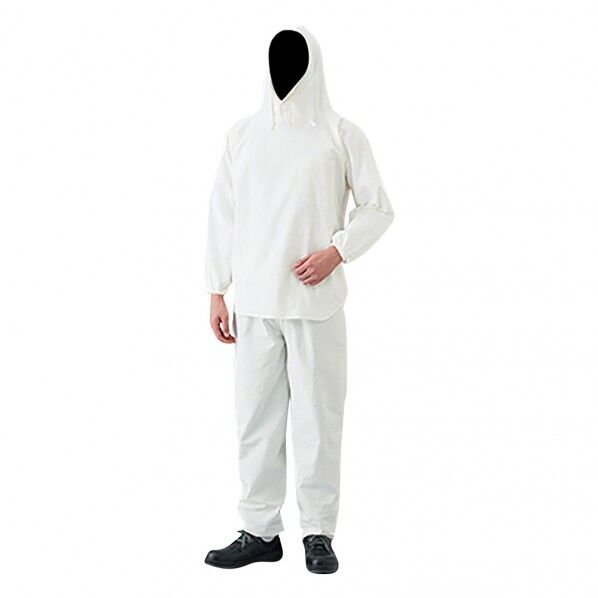 塗装服 上下セット 左胸ポケット付 L 3-1798-01 1