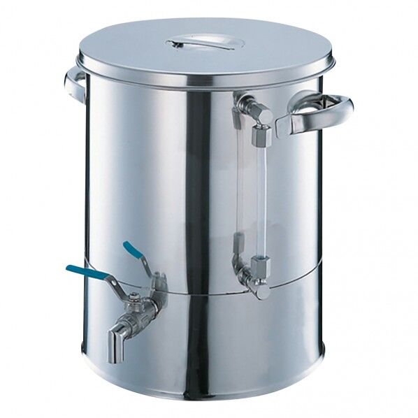 ボールバルブ付タンク(液面計付き) OM48-20 25L 2-8131-01 1点