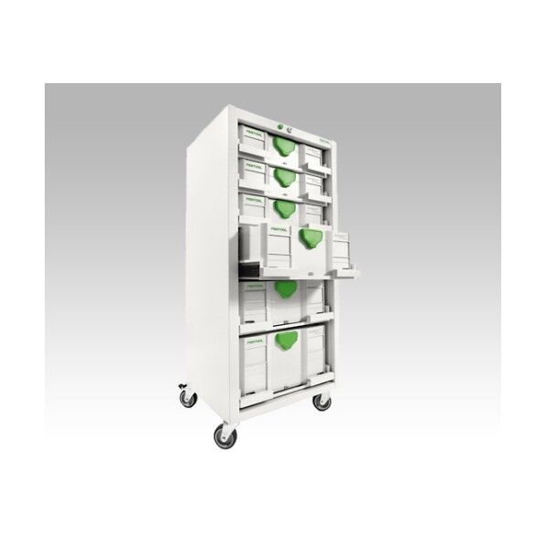 収納ケース 専用キャビネット SYS-PORT1000/2 1-3644-12 1点