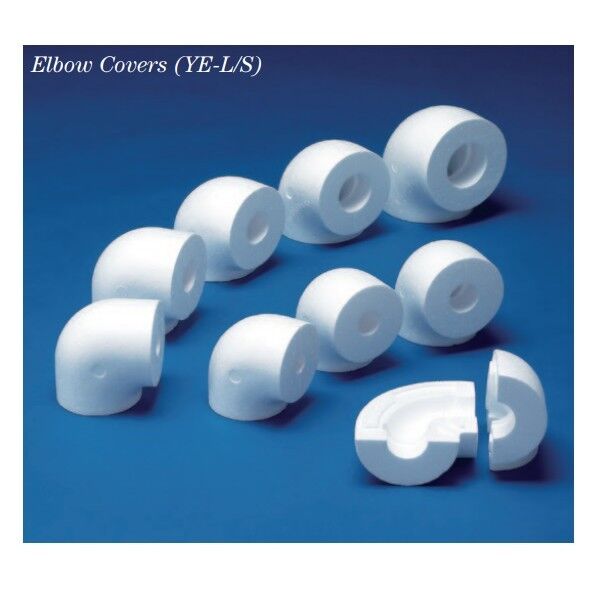 アディア スチロールエルボカバー 溶接式ショート用 50A×厚さ20mm 1個...